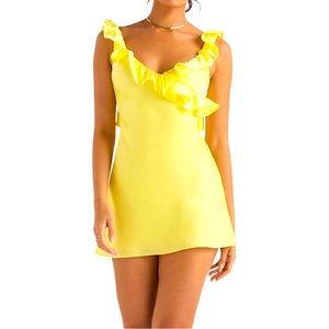 Yellow house of CB Tink dress